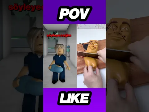 Roblox'ta Doktor Beni Kaçırdı! 😨 #shorts
