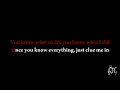 Audioslave - Revelations (Lyrics)