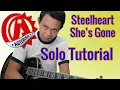 Steelheart - She's Gone Solo Guitar Tutorial