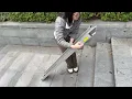 Telescopic Track Wheelchair Ramp 4FT-7FT Set Up Instructions