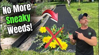 How to Install Weed Barrier Landscape Fabric the RIGHT Way Stop Sneaky Weeds for Good