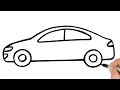 How to Draw a Car Super Easy Step-by-Step Tutorial