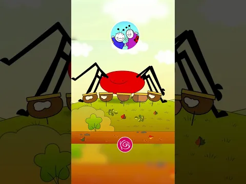 Ismerd meg a Barlangi pókot! 🕷️❤️ A legkedvesebb óriás a barlangból! #bogyóésbabóca #mese #shorts
