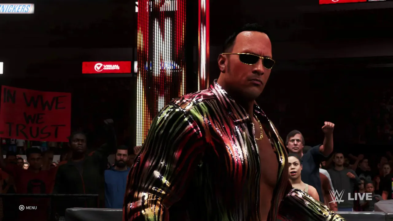 WWE 2K20: $500 Shirt THE ROCK - Official Entrance Video!