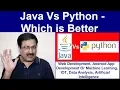 Java Vs Python Which is Better Java or Python