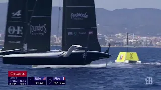 America’s Cup Louis Vuitton Cup Day 3 Report 3. Defender is Back, Shortened Courses, LRPP win 2.