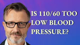 Is too low blood pressure