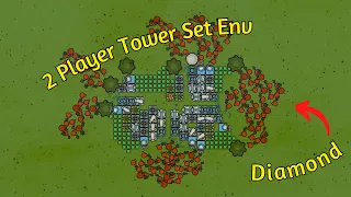 Zombs io 2 PLAYER TOWER BASE 4 PLAYER AFK
