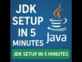 How to Install JDK 21 on Windows Java Development Kit Setup Step by Step in 5 min