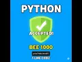 Python for Beginners Solving Beecrowd 1000 - Hello World