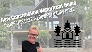 Luxury Lake Wedowee Home For Sale Brand New Waterfront Property in Alabama