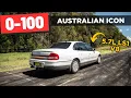 2001 Holden Statesman 5 7L LS1 V8 WH 0-100 exhaust sound