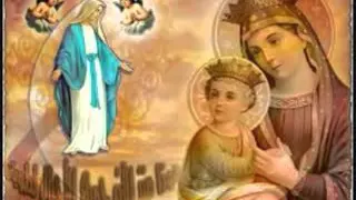 ترانيم العذراء   امنا يا عدرا يا ام المسيح                           دندنها