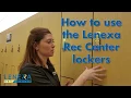 How to use the Lenexa Rec Center lockers