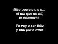 Tito Nieves - De mi Enamorate Letra