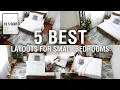 5 Best Layouts For Small Bedrooms 13 5 sqm MF Home TV