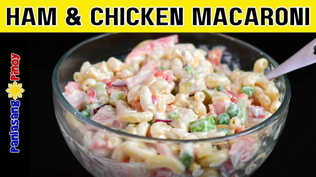 Ham and Chicken Macaroni Salad