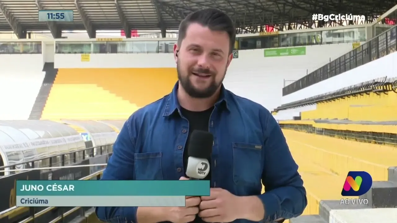 Criciúma se prepara para o Vasco, mas antes tem o Nação