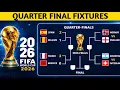 Quarter Final Schedule Full Schedule Date