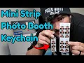 Mini Photo Booth Strip Key Chain Tutorial 1x3 inch print