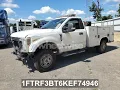 2019 FORD F350 SUPER DUTY VIN 1FTRF3BT6KEF74946