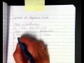 Algebraic Proofs