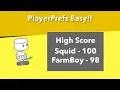 Unity Tutorial Quick Tip Easy PlayerPrefs for HighScore Overall Score