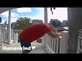 Download Lagu Doorbell cam shows man saved from heart attack | Humankind #goodnews