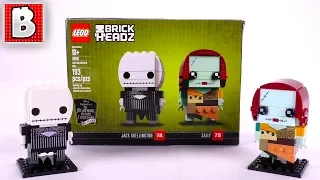 LEGO Jack Skellington &amp; Sally BrickHeadz Review! | Set 41630