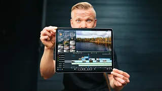 m1 ipad pro crazy fast 4k video editing even canon r5 footage 
