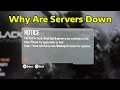 Why is Black Ops 1 Black Ops 2 SERVERS DOWN PS5 PS4