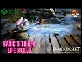 Basic Guide to AFK Life Skills l BDO Console edition