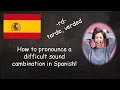 Spanish pronunciation the - rd
