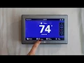How to Set Your Trane Thermostat to the Heating or Cooling Mode