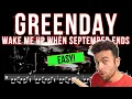 Download Lagu Green Day - Wake Me Up When September Ends - Drum cover (with scrolling drum score)