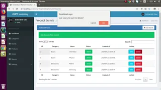 Complete Admin Panel Development - CodeIgniter 3 x Framework