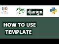How do I run an HTML file in Django Django Tutorial Part 4