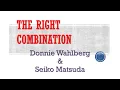 Download Lagu The Right Combination (Karaoke) Donnie Wahlberg \u0026 Seiko Matsuda