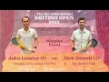 Lagu 2025 Real Tennis British Open - Singles Final - John Lumley (1) vs Nick Howell (2)