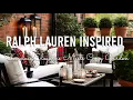 RALPH LAUREN Aesthetics Bedroom Inspiration Timeless Elegance Meets Cozy Sophistication