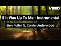 "If It Was Up To Me" By Ben Fuller ft. Carrie Underwood - instrumental / karaoke with lyrics