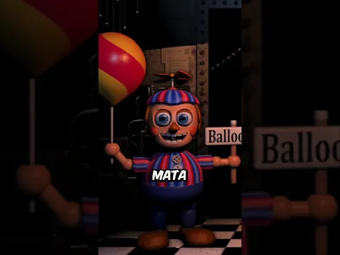 Como o Ballon Boy TE MATA em FNAF? #shorts