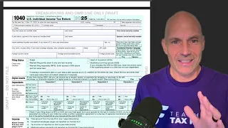2025 IRS Form 1040 Draft Big Changes OB3 Deductions You Need to Know