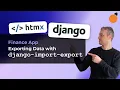 Django - exporting data with django-import-export