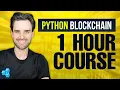 Blockchain Python programming tutorial FULL COURSE Web3 py