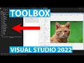 How To Get Toolbox in Visual Studio 2022 Visual Studio Toolbox Missing Solution