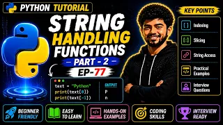String Handling Function-2 Ep-77