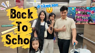 BACK TO SCHOOL full(P2): THẢO NGUYÊN & LINH ĐAN lần đầu được ở CĂN HỘ VINHOMES khi lên TP HCM mua đ