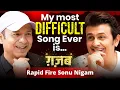 Download Lagu Main Hoon Na or Abhi Mujh Mein Kahin? AMAZING Rapid Fire with Sonu Nigam | Faridoon Shahryar