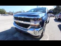 2017 Chevrolet Silverado LT Extended Cab - Full Review Ocean Blue